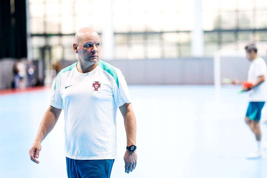 Jorge Braz, selecionador nacional de futsal