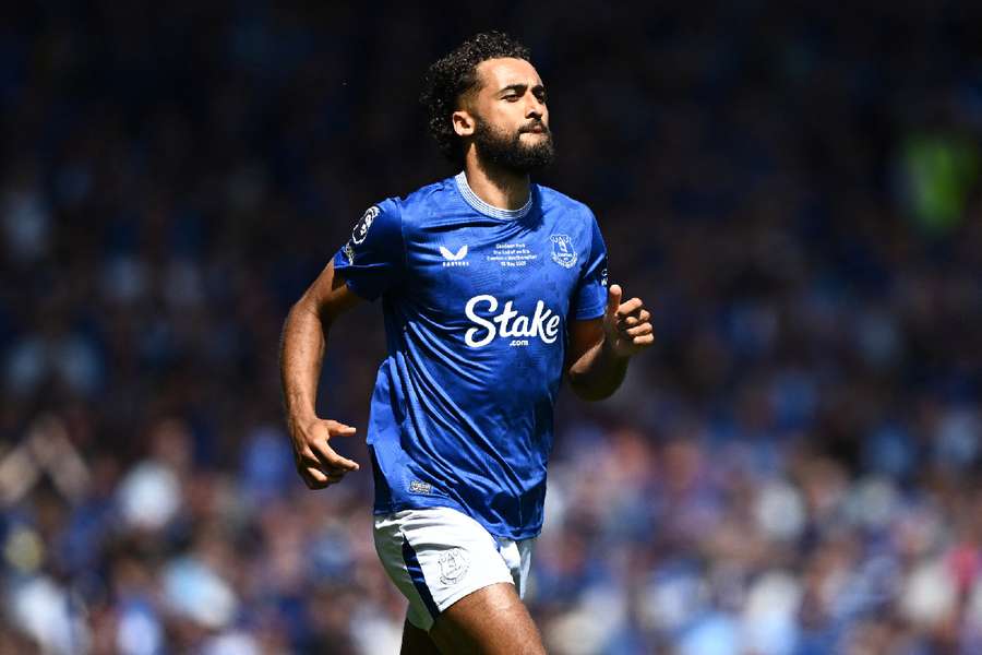 Dominic Calvert-Lewin in action for Everton