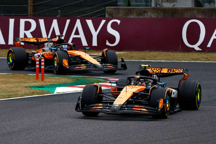 McLaren have opened up a 50-point gap over Red Bull