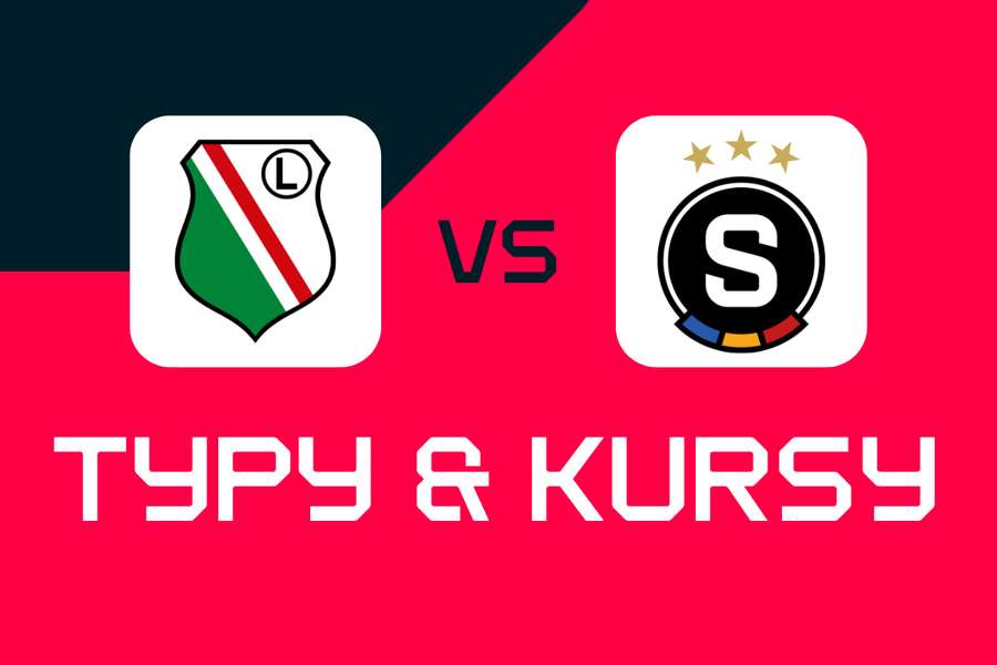 Legia Warszawa - Sparta Praga: Typy bukmacherskie, najlepsze kursy i zakłady (Liga Konferencji)
