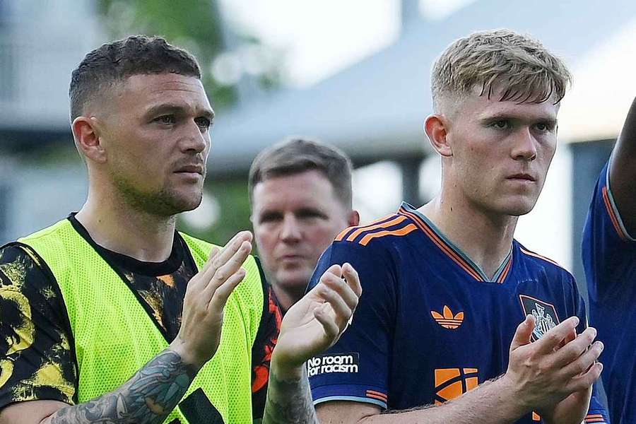 Lewis Hall (right) could leave Newcastle this summer Lewis Hall (right) could leave Newcastle this summer