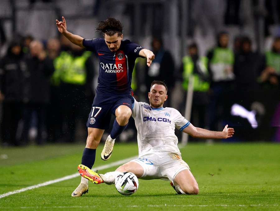 Vitinha in action against Marseille