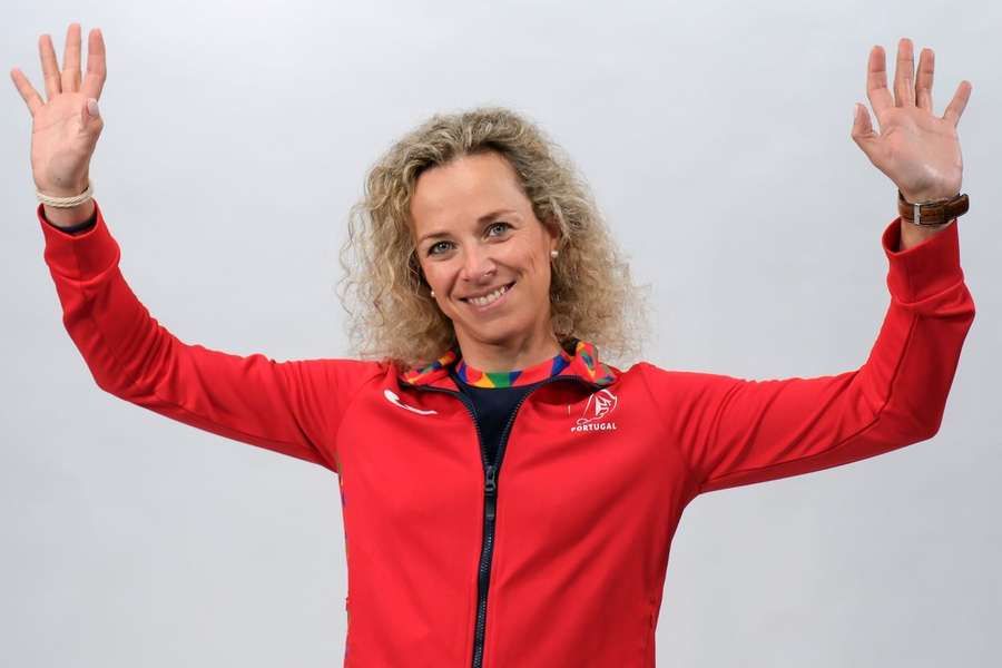 Maria Caetano representa a seleção portuguesa