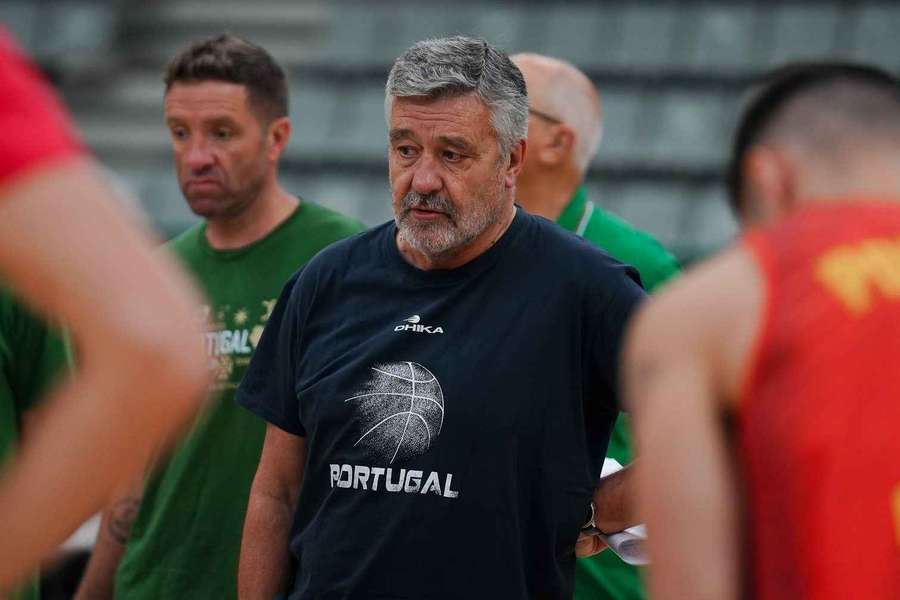 Mário Gomes, selecionador nacional de basquetebol