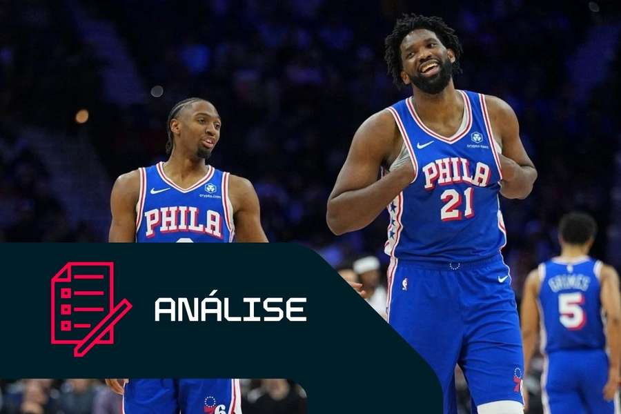 Tyrese Maxey e Joel Embiid são aguardados Tyrese Maxey e Joel Embiid são aguardados