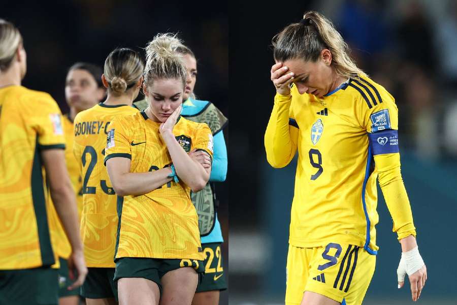 Australia y Suecia, unidas por la pena.