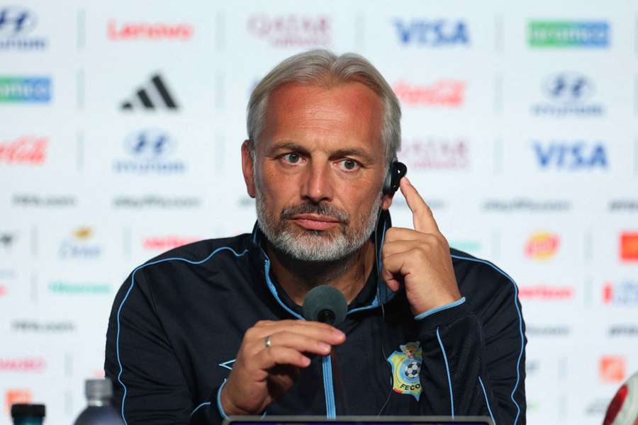 Desabre speaks to the media ahead of DR Congo's clash with England Desabre speaks to the media ahead of DR Congo's clash with England