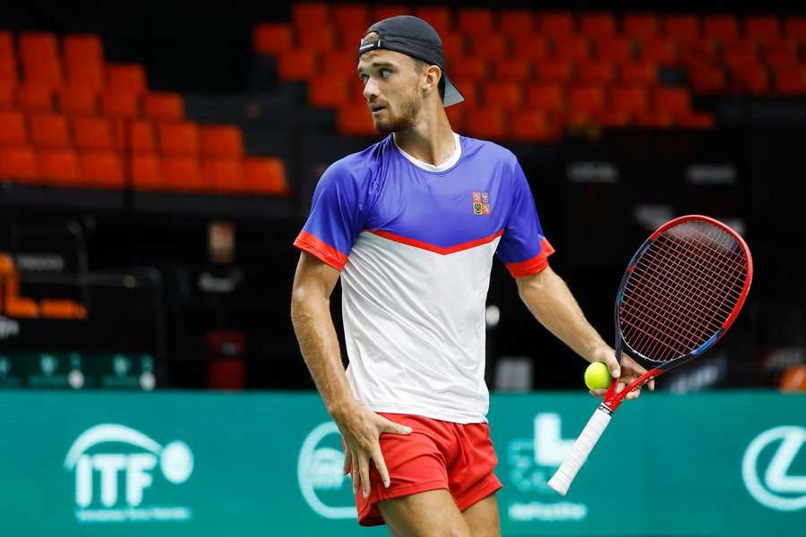 Tomáš Macháč vyhlíží středeční vstup do Davis Cupu.