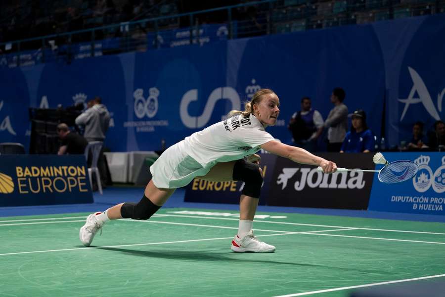 Mia Blichfeldt is through to the next round in the Badminton World Championships