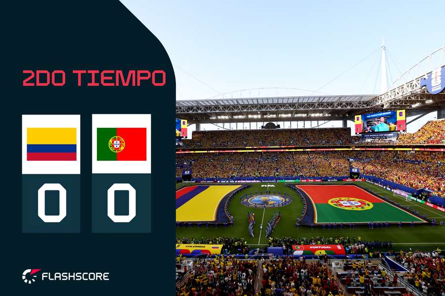 Sigue el Colombia-Portugal en Flashscore