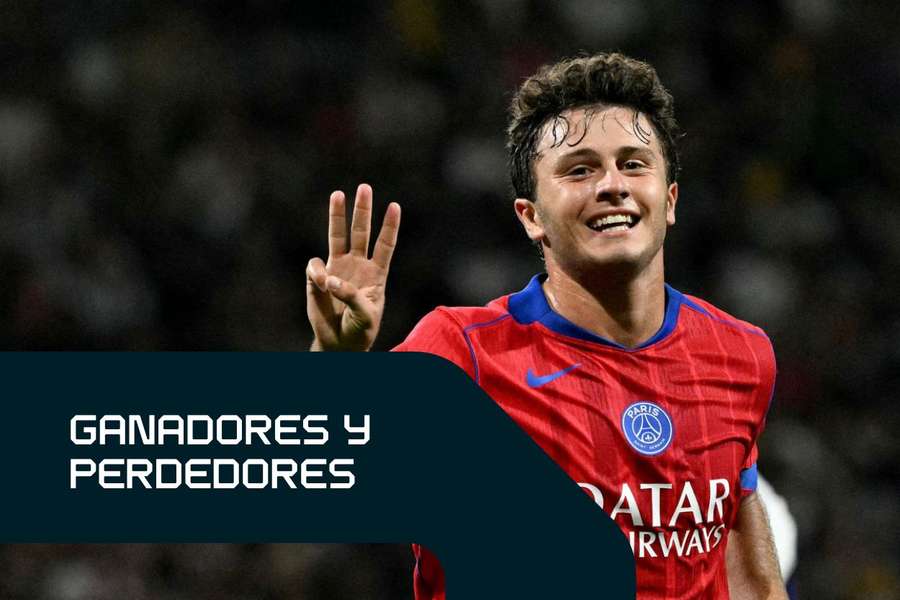 Joao Neves brilla con el PSG Joao Neves brilla con el PSG