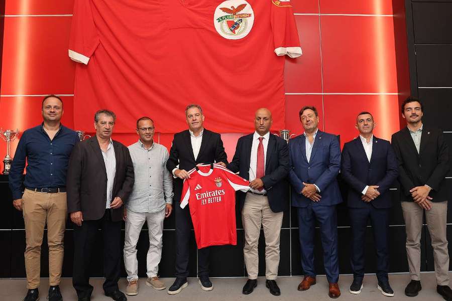 Acordo de parceria foi formalizado no Estádio da Luz