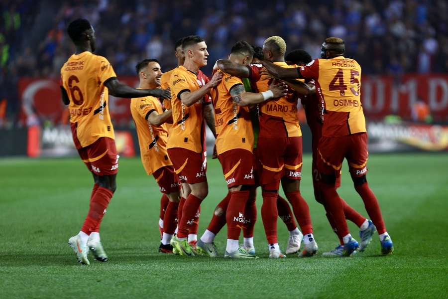 Galatasaray are just a point away from the Super Lig title