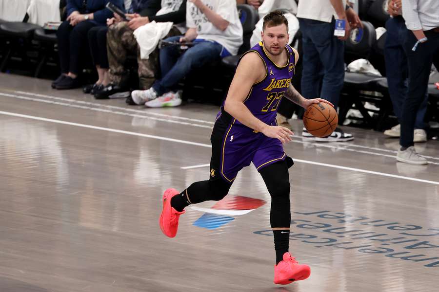 Doncic la nuit dernière.