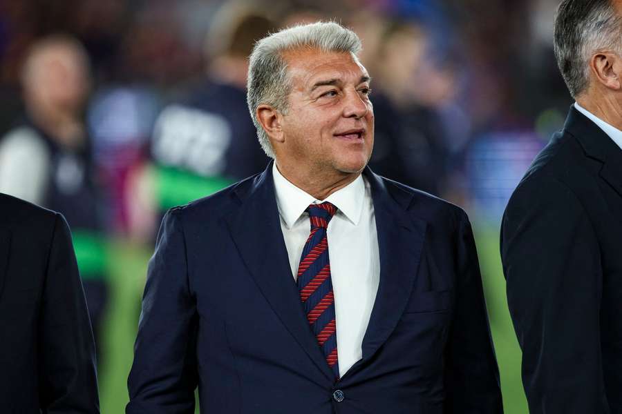 Președintele Barcelonei, Joan Laporta