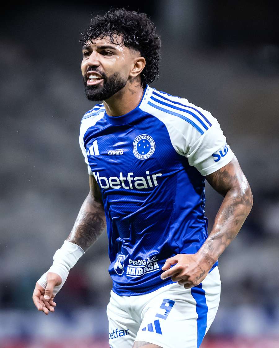 Gabigol garantiu a primeira vitória do Cruzeiro na Sul-Americana