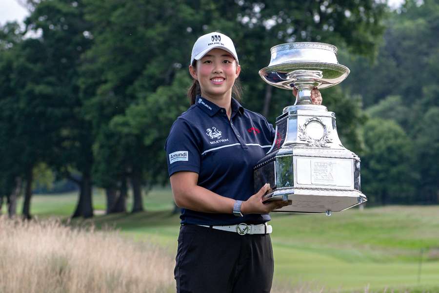 Yin Ruoning conquista o seu primeiro grande título no Women's PGA Championship