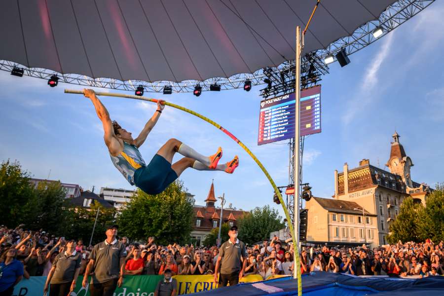 Mondo Duplantis à Lausanne 