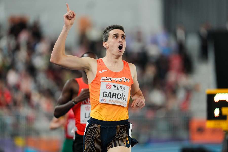 Mariano García, ganador de su serie
