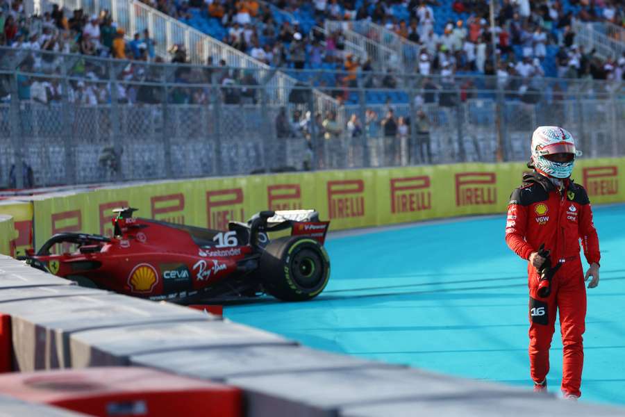 Verstappen top as Leclerc crashes in second Miami practice