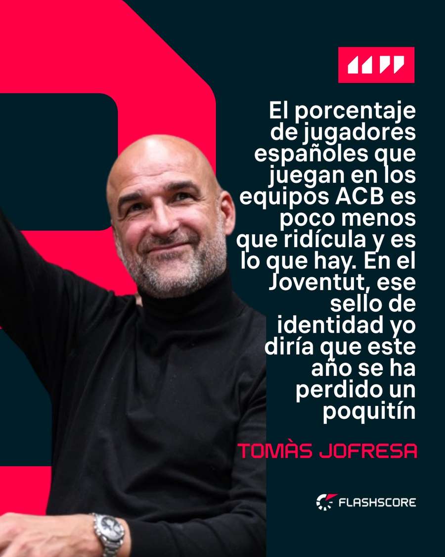 Declaraciones de Tomàs Jofresa