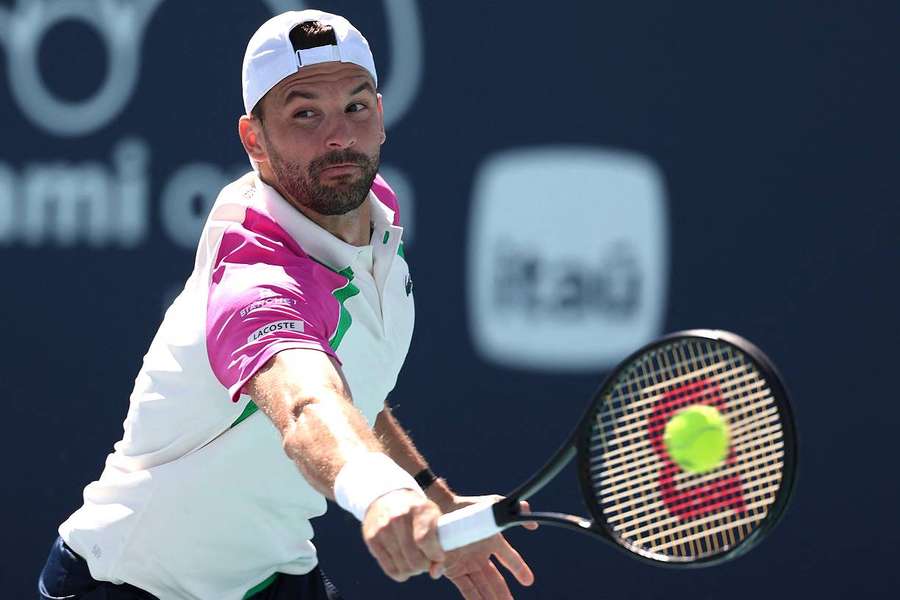 Grigor Dimitrov foi o primeiro a qualificar-se para os oitavos de final do Masters 1000 de Miami