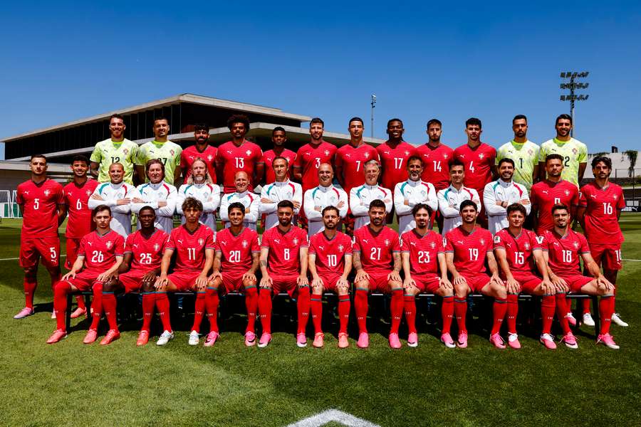 Fotografia oficial de Portugal para o Mundial-2026 Fotografia oficial de Portugal para o Mundial-2026