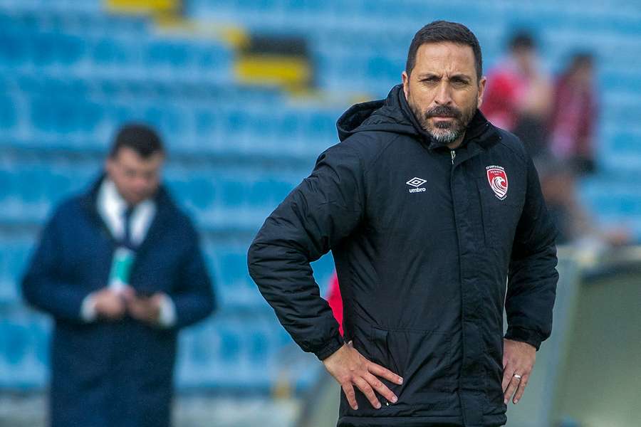 Vasco Matos, treinador do Santa Clara