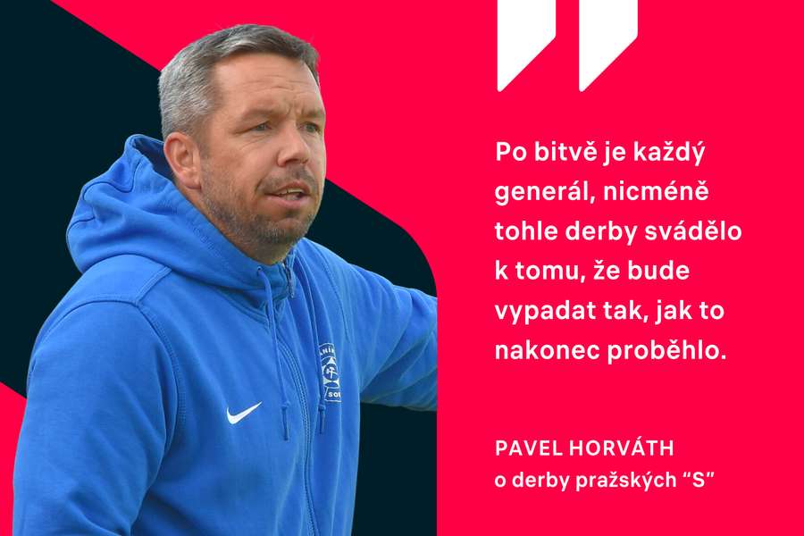 Pavel Horváth o derby.