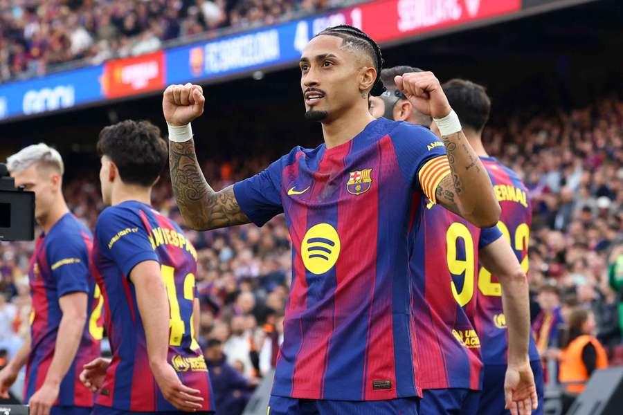 Barcelona's hat-trick Raphinha: When we play like this no-one can beat us