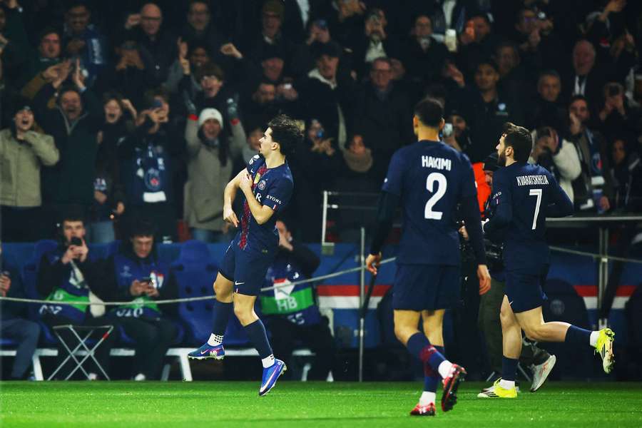 Vitinha marcou o único golo do PSG Vitinha marcou o único golo do PSG