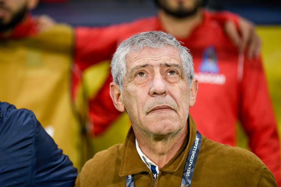 Fernando Santos com percurso negativo no Azerbaijão