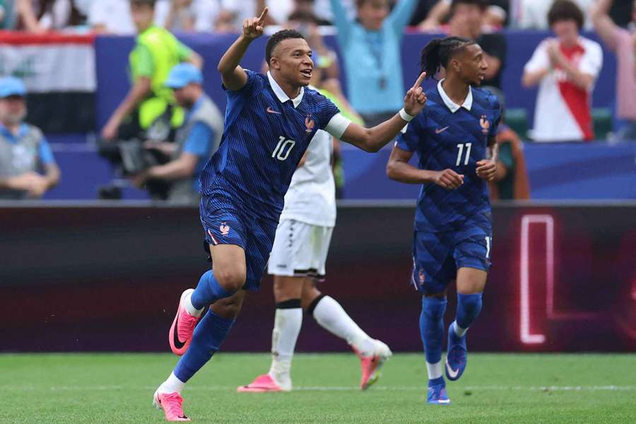 Mbappé a une nouvelle fois marqué ce lundi face à l'Irak. Mbappé a une nouvelle fois marqué ce lundi face à l'Irak.