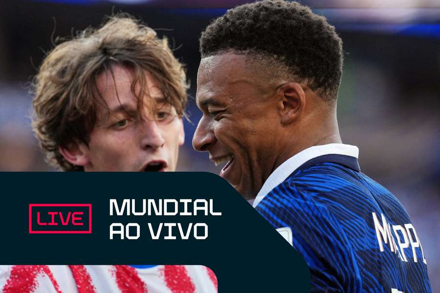 Mbappé se deu bem contra o Paraguai Mbappé se deu bem contra o Paraguai