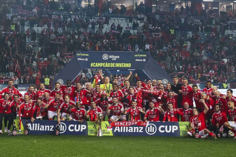 Benfica venceu a última edição