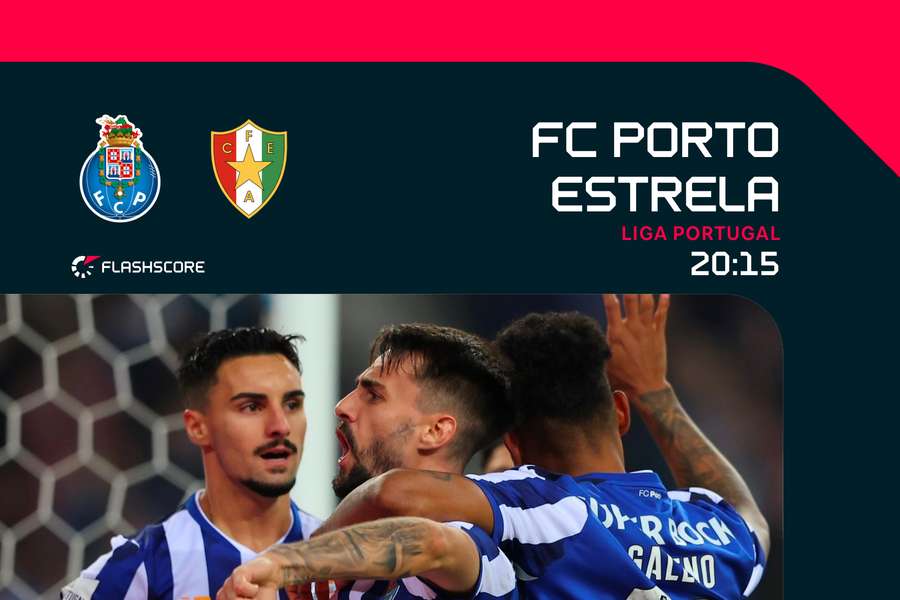 FC Porto mede forças com o Estrela da Amadora