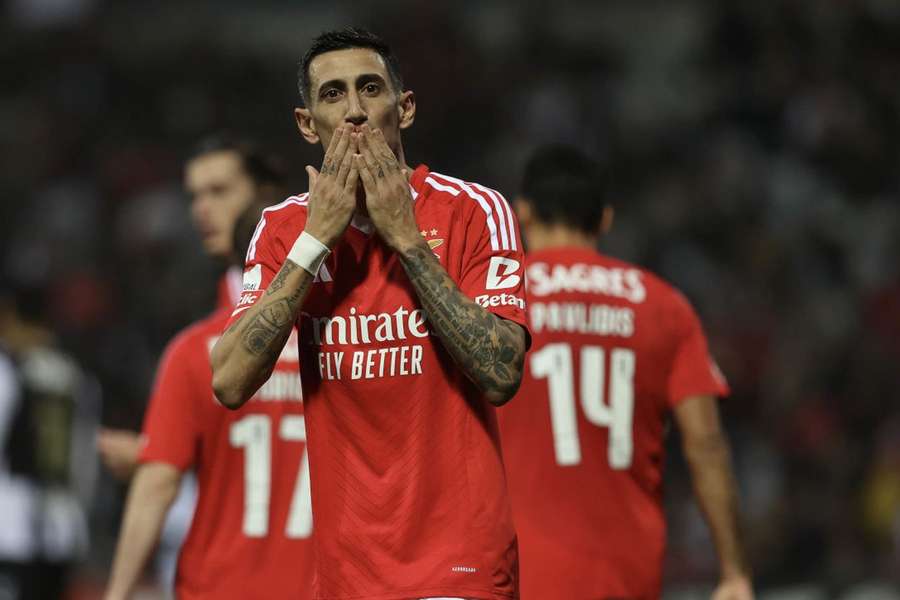 Di María acaba contrato con el Benfica