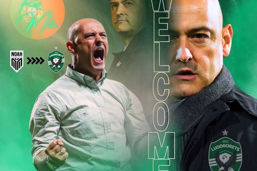 Rui Mota vai treinar o campeão da Bulgária