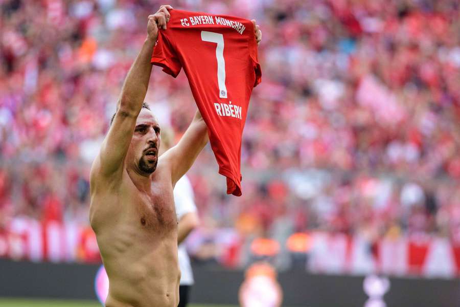 Franck Ribéry zažil najúspešnejšie hráčske časy v Bayerne Mníchov. 