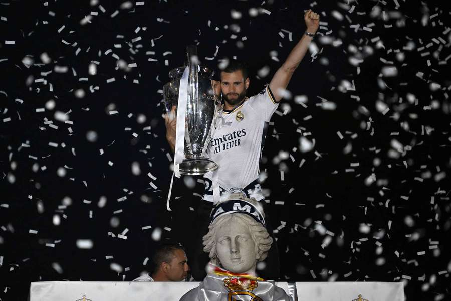 Nacho, en uno de los días más felices de su carrera deportiva