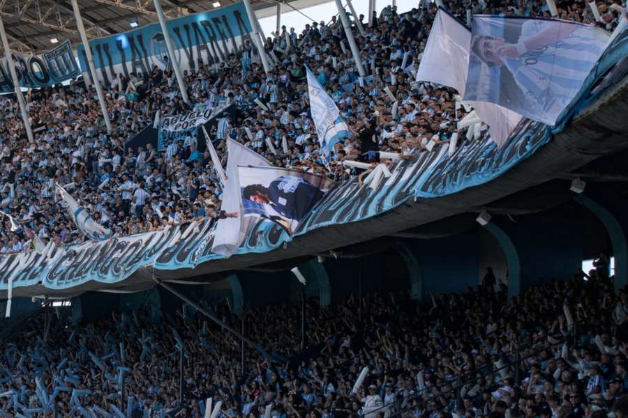 Hinchada argentina em Avellaneda