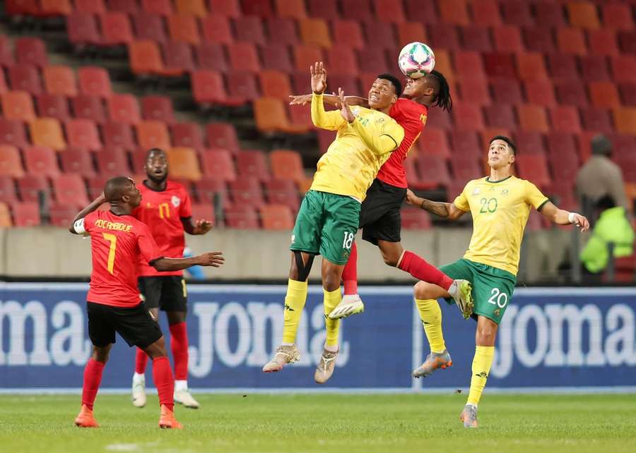 Image from South Africa's clash with Mozambique