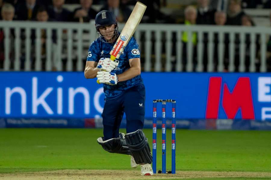 Brook in action against South Africa