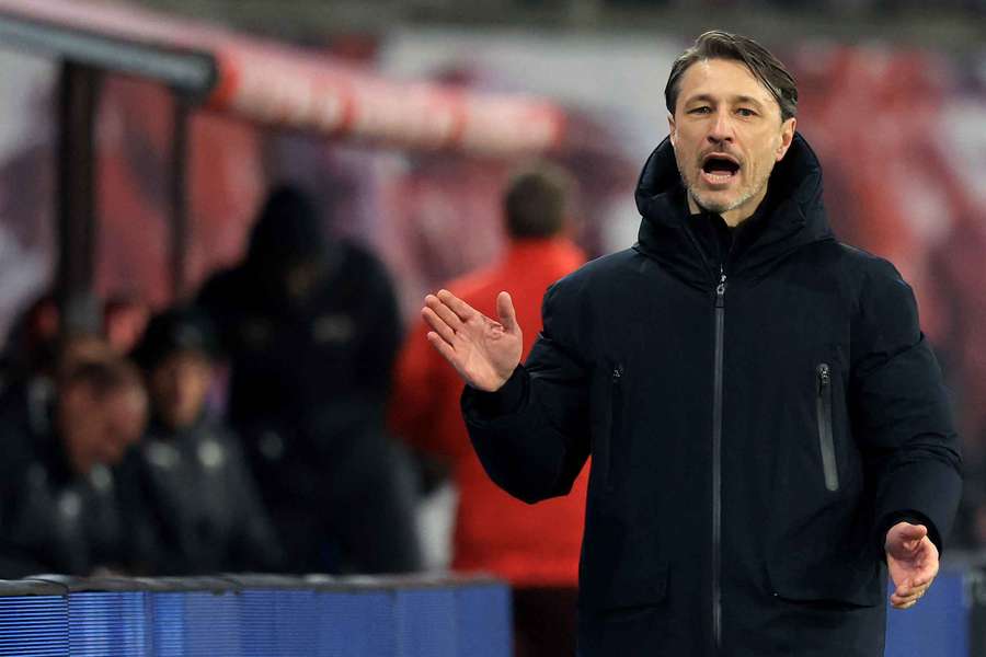 Borussia Dortmund coach Niko Kovac during the side's defeat to RB Leipzig.