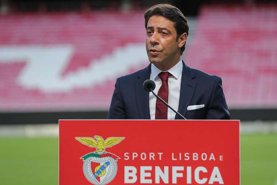 Rui Costa, presidente do Benfica