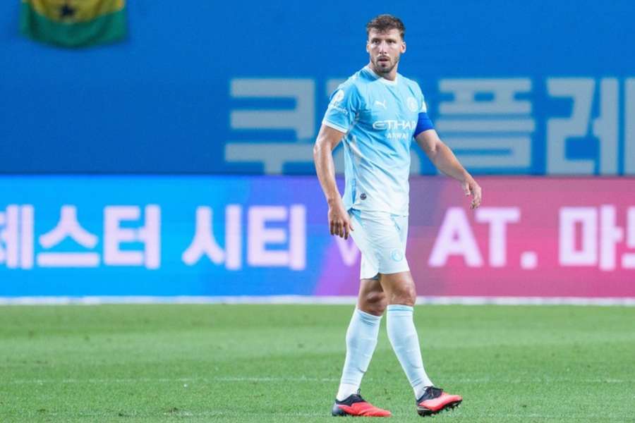Ruben Dias has captained Man City in pre-season Ruben Dias has captained Man City in pre-season