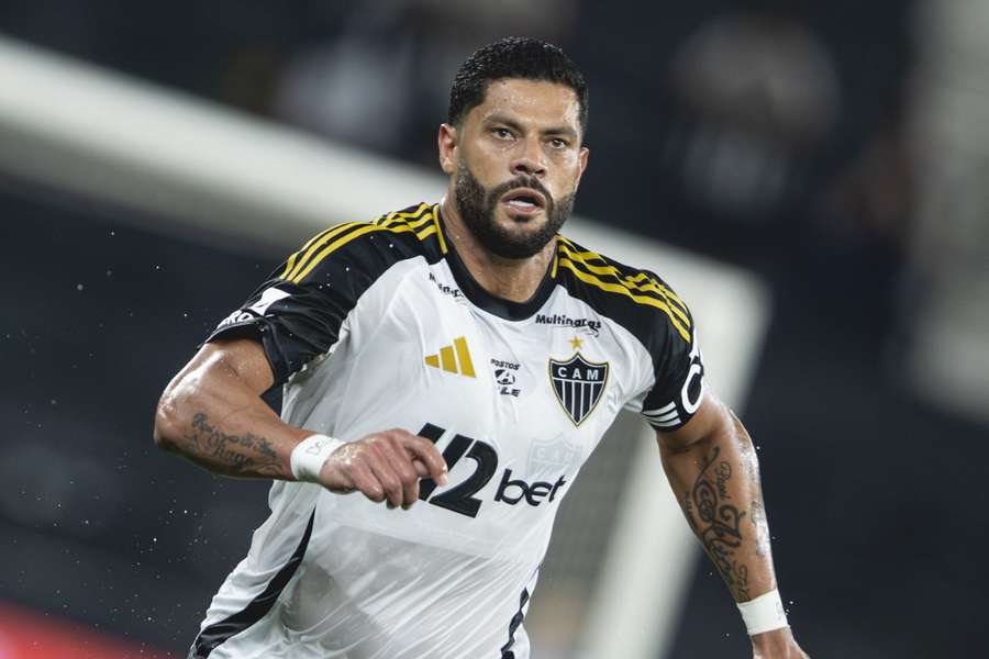 Nos últimos 10 jogos do Galo, Hulk foi suspenso duas vezes por cartões amarelos
