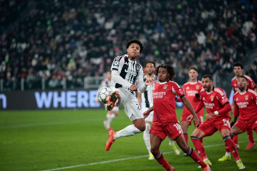 McKennie fez o segundo golo da Juventus diante do Benfica