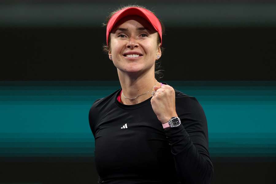 Svitolina après sa victoire mardi.