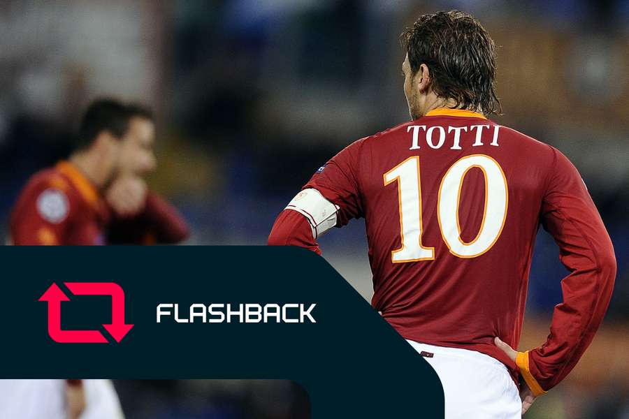 Francesco Totti, o capitão histórico da Roma